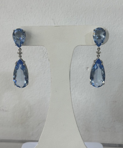 [16977] Pendientes plata