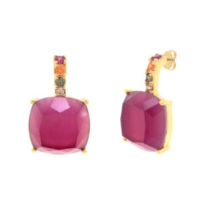 [C0041FPE2] Pendientes multicolor